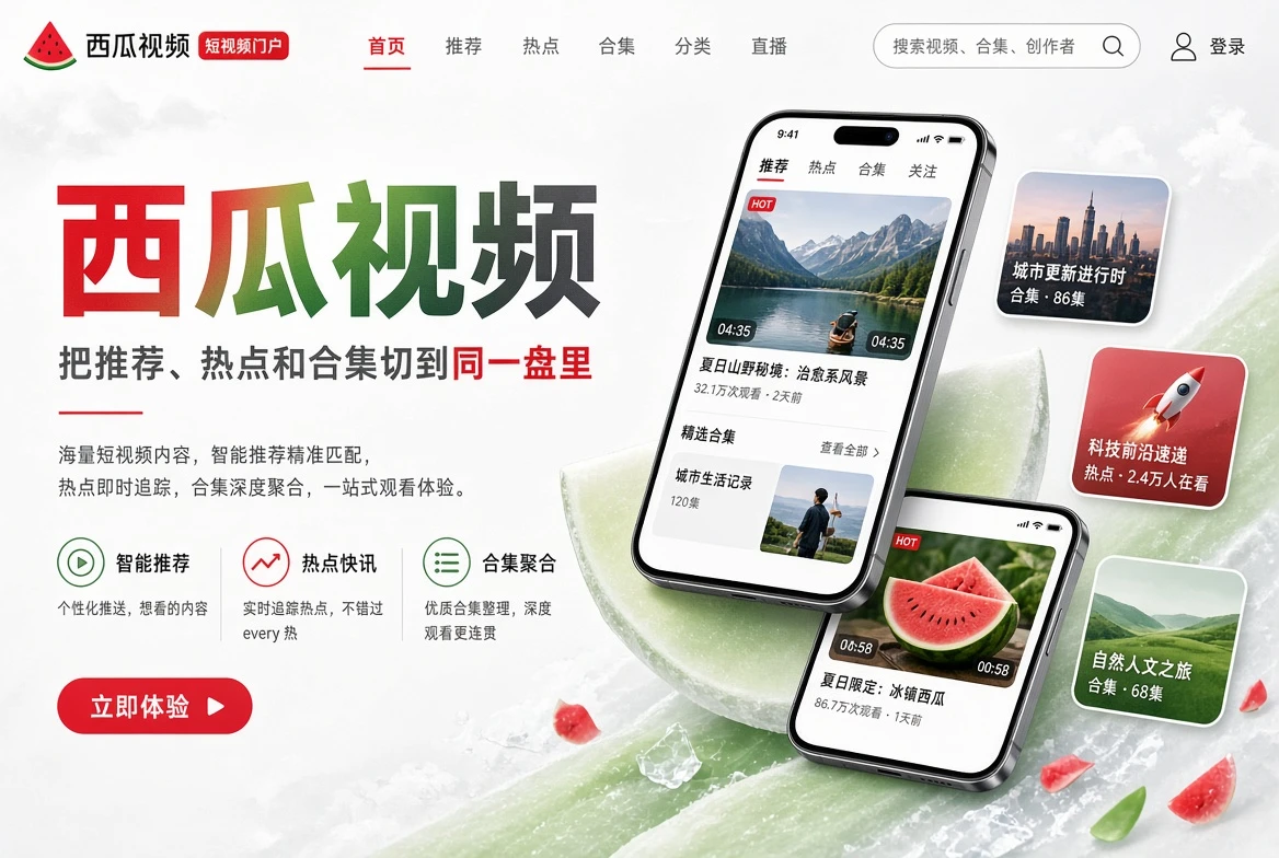 西瓜视频精选内容封面